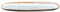 Shadow Aqua – 2 lange Teller 35,5 cm