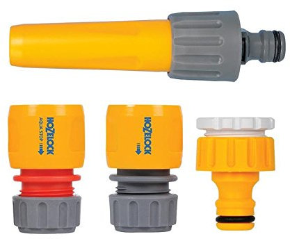 Hozelock Hose Nozzle and Fittings Start Set [2355]