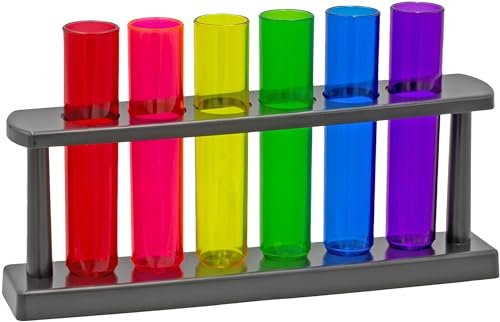 Schnapsgläser Reagenzgläser mit Halter Likörgläser Chemie Shooter im 6er Set