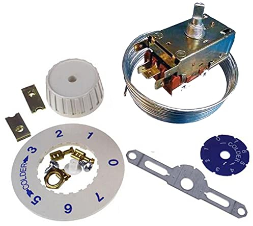 Place4parts Universal Fridge Refrigerator Larder Thermostat Kit VT9 for Fridges with Automatic Defrost