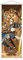 1 x Genshin Impact Scroll-Poster Wandbehang geschmiedetes Tuch Malerei Dekor Wohnzimmer Schlafzimmer Kunstdruck 70 x 25 cm (Gorou)