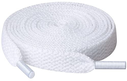 UpUGo 1 Paia di Lacci, Lacci Piatti Larghi 8 mm Per Scarpe da Ginnastica, Corsa, Adulti