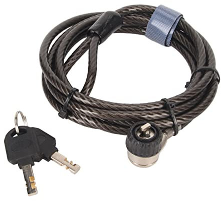 Elprico Combination Coded Laptop Lock,Adjustable Length Laptop Security Cable Lock,Security Notebook Computer Cable Lock for Business, Office and Home