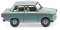Wiking 012906 H0 PKW Modell Trabant 601 S - alpenblau