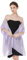 BEAUTELICATE Scialle Stola Donna Elegante Chiffon Coprispalle Sciarpa Estivo per Cerimonia Matrimonio Sposa Festa (Lilac - Plus Size, Taglia unica)