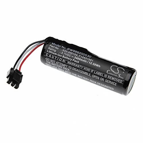 vhbw Akku Ersatz für Logitech 533-000138, 533-000104, F12431581 für Lautsprecher Boxen Speaker (3400 mAh, 3,7 V, Li-Ion)