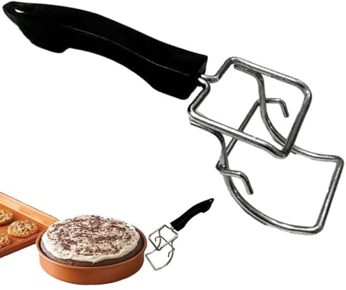 Xujuika Kochplatten Haltezange, Küchen Hot Dish Clip, Pizza Pfannen Retriever Zange, Verchromte Anti Verbrühungs Pizza Retriever Zange Mit Isoliertem Griff Für Küchen Und Bäckereien