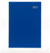 Collins Essential ESSA41.60-25 Business-Terminplaner 2025, A4, Tagesansicht, mit Ledernarbung, Hardcover, Blau