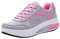 Schlittschuhe Kinder 35-40 Sommer Mode-Sneaker für Damen, Mesh, erhöhte Reiseschuhe mit dicken Sohlen, Laufen, Gehen, Sportschuhe, Sneaker, Urlaubsschuh Pink 37