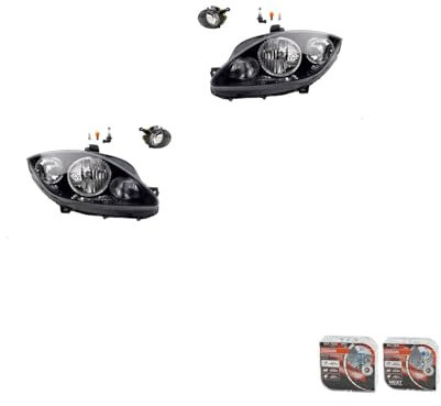 Johns, Scheinwerfer Satz + Nightbreaker passend für Seat Leon 1P 04/09-