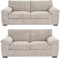 AMALFI LUXOR Jumbo Cord Sofa Set (Cream, 3+2 Seater)