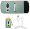 Baby Bottle Warmer USB Breast Milk Bottle Warmer 5 Adjustable Temperature Portable Bottle Heating Bag with LCD Display for Bottle Warmer Baby Travel