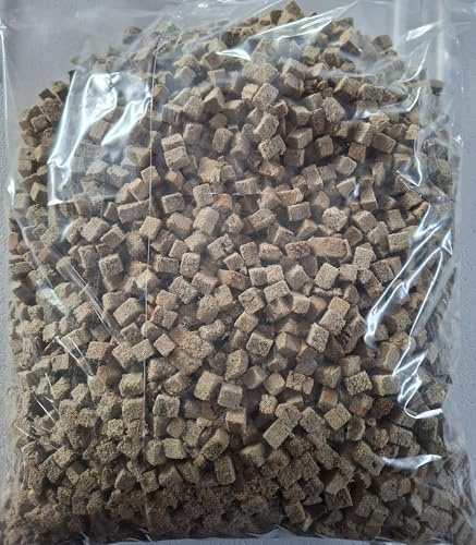 Tubifex FD Premium – Gefriergetrocknete Schlammröhrenwürmer | 100% Tubifex Naturfutter für Zierfische (1000 Gr)