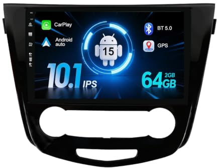 MISONDA [2G+64G] Android 15 Autoradio Für Nissan X-Trail/X Trail/T32/Qashqai 2 J11 2013-2017 Carplay DSP Android Auto GPS Navigation 10 Zoll IPS 2 Din Bluetooth WiFi SWC RDS FM