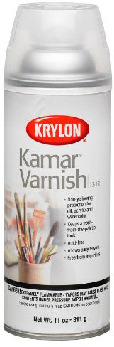Krylon K01312 - Aerosol de barniz Kamar de 325 ml