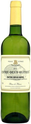 Entre deux Huitres Entre-deux-Mers Blanc A.O.C. 0,75l