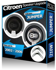 Fli Audio Citroen Jumper Porte Avant Haut-parleurs de Voiture Kit d'enceintes 210 W