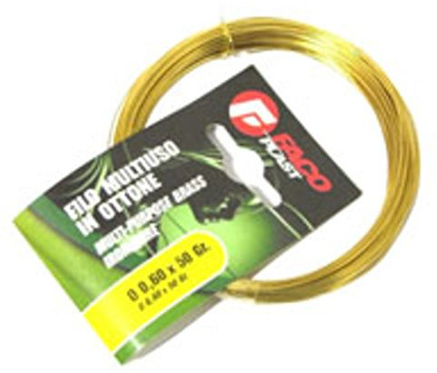 FILO OTTONE N. 3 mm.0 80 GR.50 FC [FACOPLAST ]