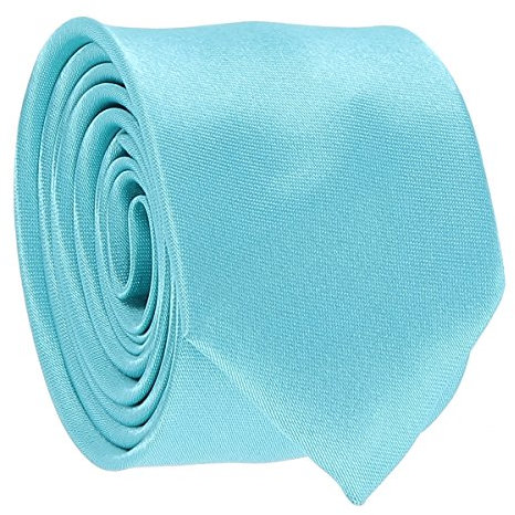 cravateSlim Corbata Estrecha Azul Turquesa
