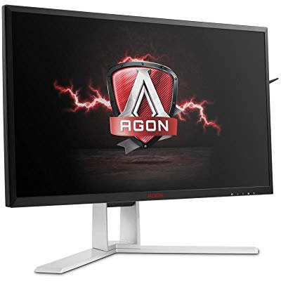 AOC AGON AG271QX Monitor Gaming da 27, QHD, 2560 x 1440, 144 Hz, 1 msec, Speaker, D-Sub, 2 X HDMI, DP, 4 Porte USB, Nero