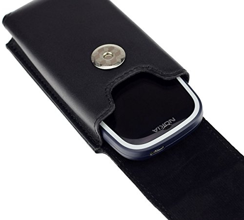 Vertikal Etui für Nokia 3310 (2017) | Köcher Tasche Hülle Ledertasche Vertical Case Handytasche mit einer Gürtelschlaufe auf der Rückseite