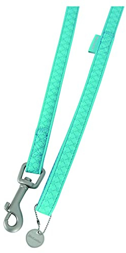 Zolux Mac Leather Hundeleine türkis 15 mm
