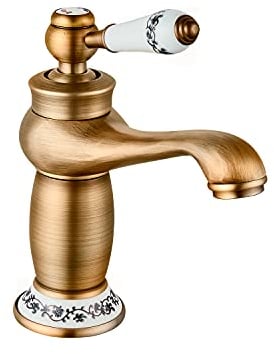 DP Bath Argán - Robinet Mitigeur de lavabo, bronze