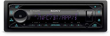 Sony MEX-N5300BT Car Stereo Single Din Radio with Bluetooth, CD Player, USB/AUX