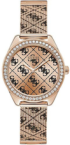 GUESS Watch W1279L3, oro rosa, Bracciale