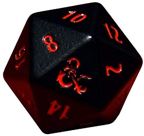 Ultra-Pro 143006 Dadi D20 Dungeons & Dragons, Heavy Metal, Multicolore, 35049