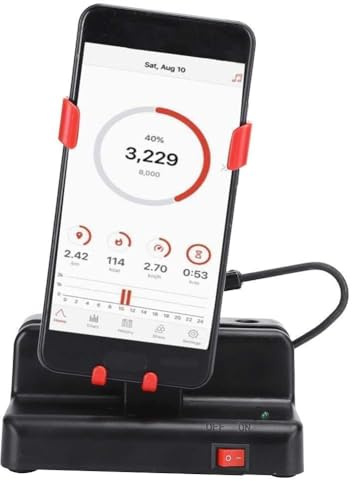 Garosa Schritte automatisch erfassen Handy Shaker Links/Rechts mit EIN/Ausschalter schwenken Schnelle Schritte Geräte Schrittzähler für Geräte