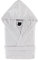 Top Towel Élégant Peignoir pour Femme et Homme 100% Coton, 500 g/m² -Option Capuche-Doux et Absorbant pour Douche, Spa et Piscine, Blanc, XL