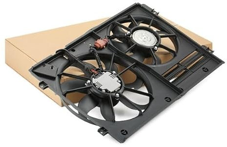 RIDEX Ventola radiatore 508R0162 Golf V Schrägheck (1K1) GOLF VI (5K1) Plastica