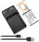 NP-BN1 Battery HOSAN Camera Battery Set for Sony NP-BN1 and Sony DSC-QX10, DSC-QX100, DSC-T99, DSC-T110, DSC-TF1, DSC-TX5, DSC-TX7