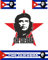 Nation Che Guevara 4 Stück Aufkleber Karte Sticker - H-001