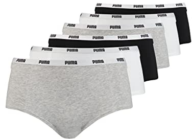 Puma Damen Hipster White-Grey-Black XS