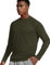 Long Sleeve Gym Top Men(Army Green,L)