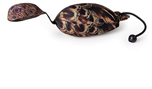 The Original Clone® Realistic Game Bird Dog Training Dummies - Canvas Dummy With HD Feather Print For Gundog & Puppy Training - Gundog Training Equipment (Hen Pheasant Bird Dummy)