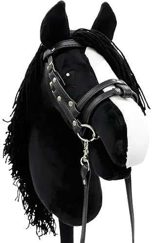 KHT ARIA SHOP Hobby Horsing, Plüsch-Pferd, Sportspielzeug, Hobby Horse, Trendsportart, Dressurübungen, Reiten ohne Pferd, Hobby Pferd aus Handarbeit, Größe DIN A3