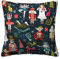 MELPHI Damen Nussknacker Ballett Xmas Dance Print quadratisches Kissen, 40,64 cm x 40,64 cm, Mittelfest, Kissen, Schlafzimmer, Wohnzimmer, Outdoor