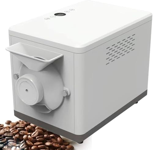 ExoticaBlend Tostador de Granos de café, máquina tostadora de café Tostador de Granos de café eléctrico para Uso doméstico Máquina tostadora de café Antiadherente