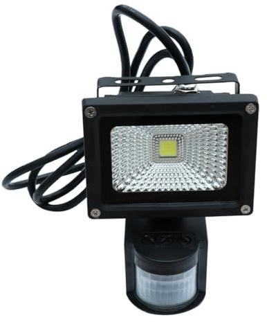 Gadpiparty 10w Reflectores Led De Sensor De Movimiento Luces De Iluminación Exterior Luz Blanca