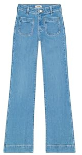 Wrangler Flare Fit - Vaqueros para Mujer, Pierna Acampanada, Velvet Sky, 30W x 30L