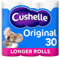 Cushelle Original Toilet Roll, 30 Longer Rolls