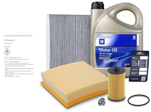 ATEC Germany Inspektionspaket Set A + 5l 5W-30 Motoröl mit Dichtungen