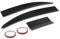 Auto Heckspoiler Heckflügel Universal 3Pcs 115-135CM Heckspoiler Für Auto Heckflügel Für Passat B8 Für A3 W211 Auto Spoilerlippe(Schwarz)