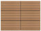 ShGaxin Baldosas de Porche 6 uds, Piscina Terraza, Suelo Madera Exterior, Tarima Exterior, Suelos Terraza, Suelo Jardin Exterior, WPC marrón 60x30 cm 1,08 m2