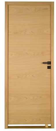 Bloc Porte NOE bois chêne européen 2040 mm x 930 mm Droit en huisserie de 92