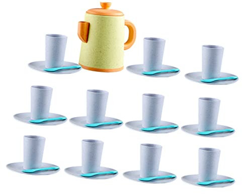 Toyvian Té Falso Juego Simulación De Juguete Decoración Simulación Hogar Miniaturas Decoración