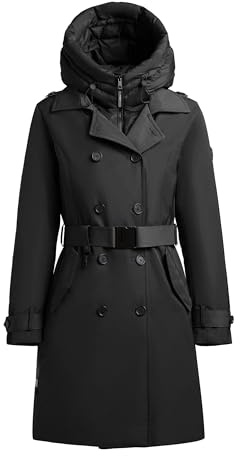 khujo - Damen - Wintermantel - Gora - Black - L